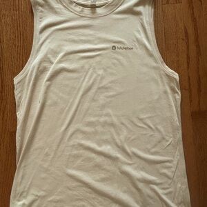 Lululemon Graphic Cream Tank Top